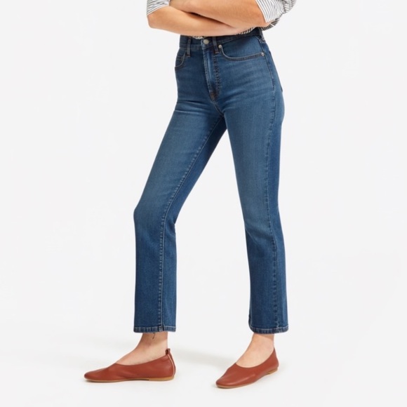 Everlane Denim - Everlane The Authentic Stretch Slim Bootcut Jean